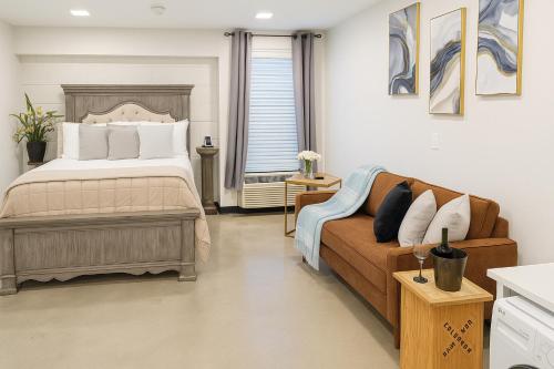 Ένα ή περισσότερα κρεβάτια σε δωμάτιο στο Studio 51