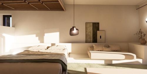 Ένα μπάνιο στο Faos Kea Boutique Hotel