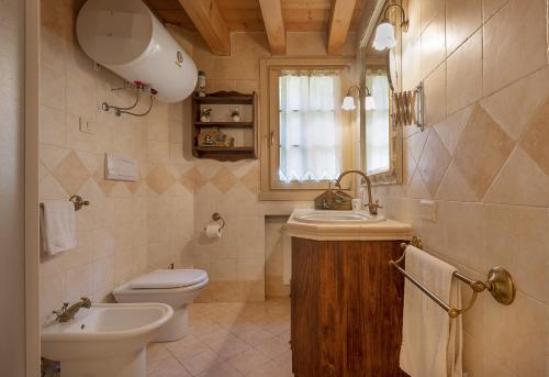 Koupelna v ubytování Casa Giulia