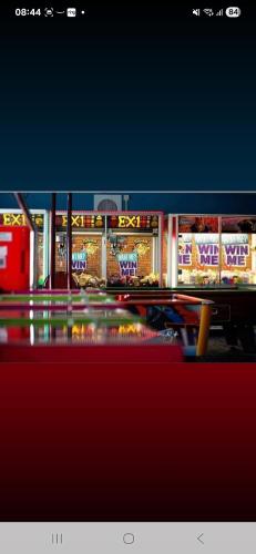 a view of a pinball game in a casino at Golden Gate Holiday Centre in Kinmel Bay