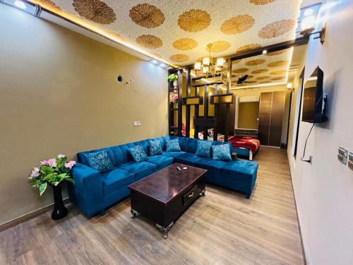 Posezení v ubytování Signature Suite