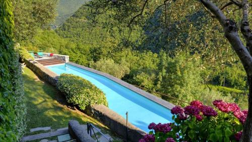 Bazén v ubytování Appartamenti - Colletta di Castelbianco nebo v jeho okolí