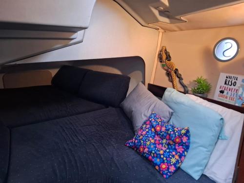 Posezení v ubytování Clásico velero en San Blas