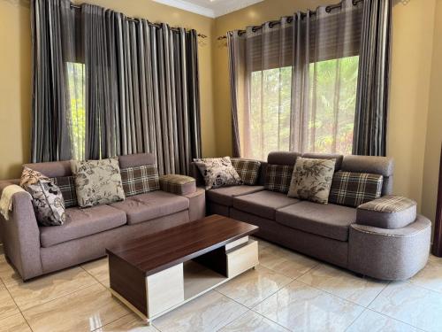 Χώρος καθιστικού στο Dafrican BnB