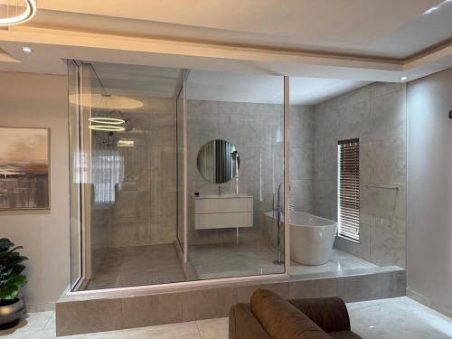 Koupelna v ubytování Minnesota Guest House