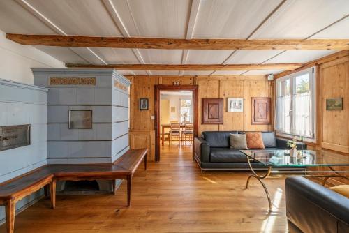 Χώρος καθιστικού στο Das aussergewöhnliche Gäste- und Ferienhaus