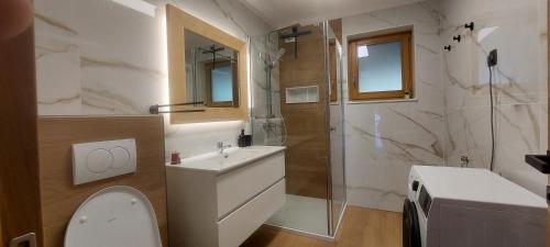 Ένα μπάνιο στο Apart House ROJER