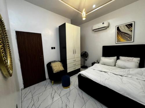 Ένα ή περισσότερα κρεβάτια σε δωμάτιο στο City Escape