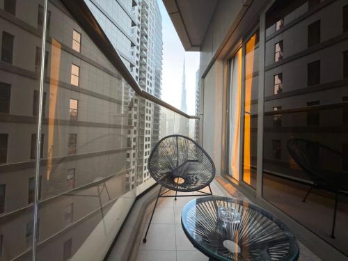 Elite Studio with Burj Khalifa & Pool View