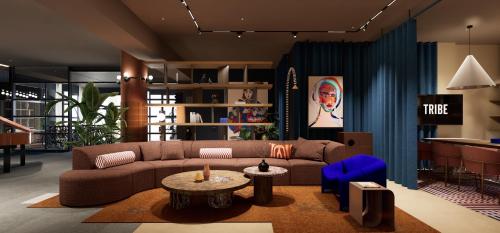 Χώρος καθιστικού στο Mercure Hotel Den Haag Central