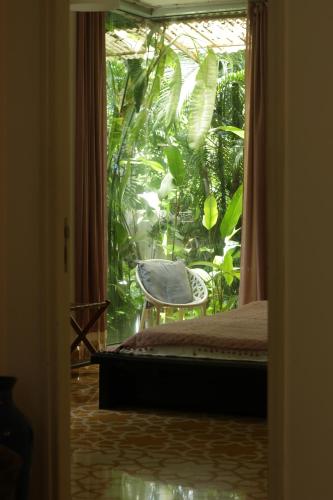 Zahrada ubytování Siboney House by evaddo