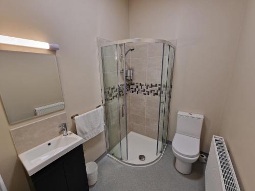 Phòng tắm tại Trivia House