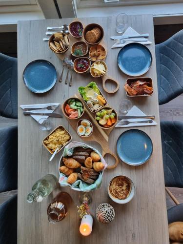 Jídlo v prázdninového areálu nebo okolí