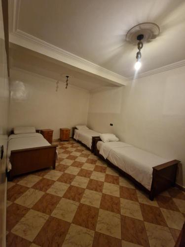 Voodi või voodid majutusasutuse Mouja Taghazout toas