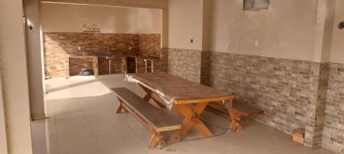 Posezení v ubytování House near the edge of Maçarico