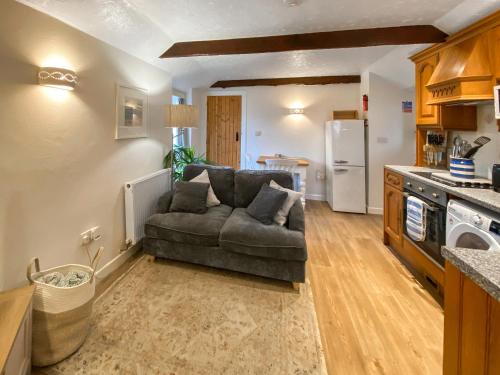 Kuchyň nebo kuchyňský kout v ubytování Stable