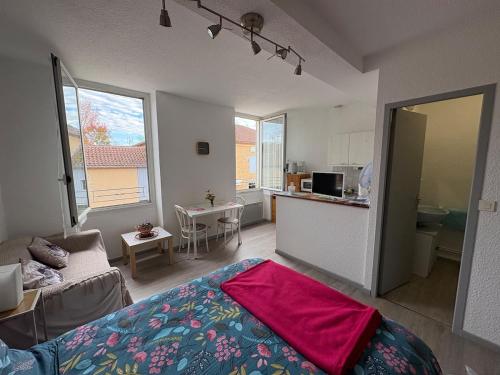 Køkken eller tekøkken på Hirondelles 3