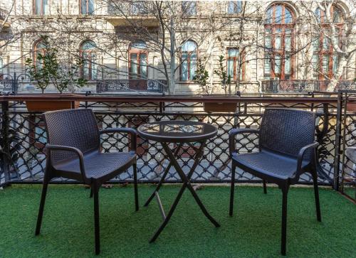 Balkón nebo terasa v ubytování Garden De Baku Hotel