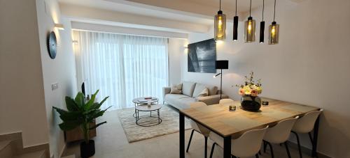 Χώρος καθιστικού στο Casa Lita