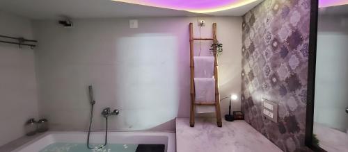 Koupelna v ubytování Estancia Tranquila's Casa de la Abuela