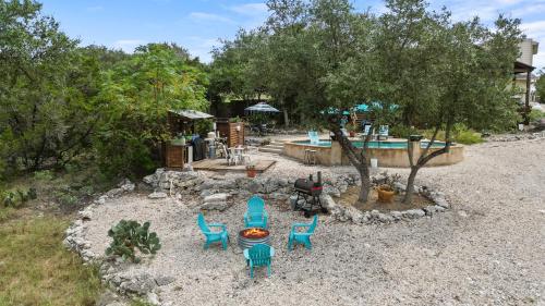 En have udenfor Summit Sunsets, Luxury Pool, Fire Pit, Grill