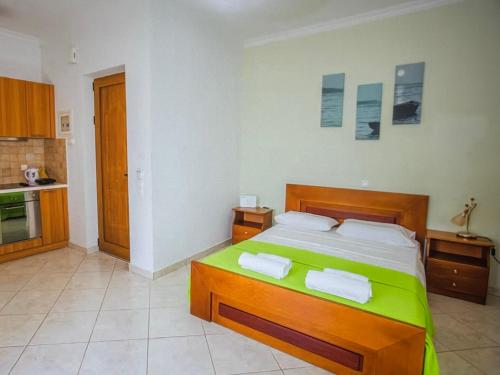 Blue sea Alikanas beach