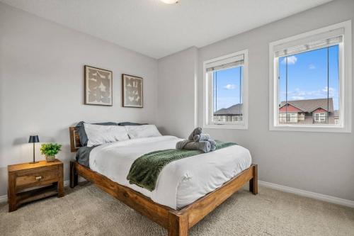 Ένα ή περισσότερα κρεβάτια σε δωμάτιο στο Single 3 Bedroom Full Private House