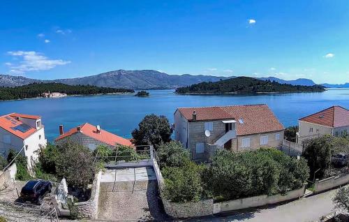 Lovely Apartment In Lumbarda With House Sea View