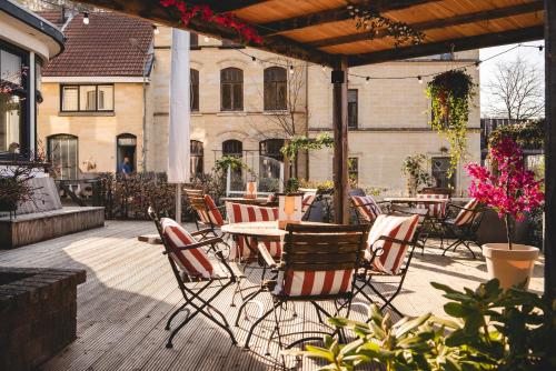 Budova, kde se bed and breakfast nachází