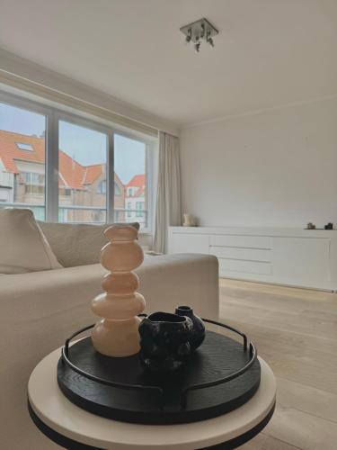 Posezení v ubytování Apartment Knokke vlakbij strand