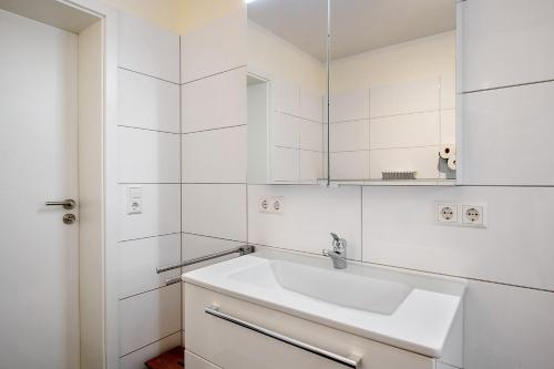 Koupelna v ubytování Haus Frölich