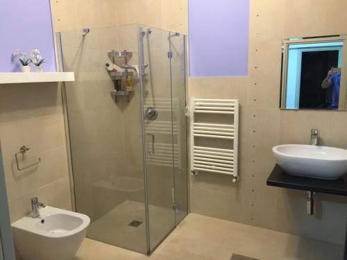 Kylpyhuone majoituspaikassa Villa Ruffino
