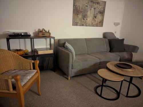 Zona de estar de Ferienwohnung Barbara