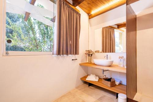 Koupelna v ubytování Villa Sole Tra i Ginepri