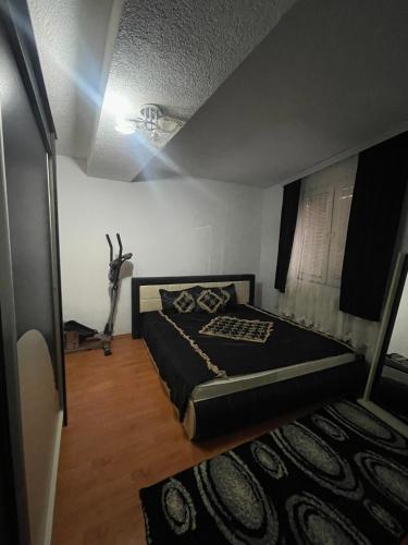 Postel nebo postele na pokoji v ubytování Manttis home