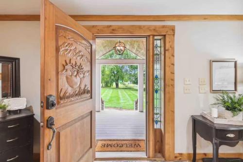 Zahrada ubytování Compass Retreat for large groups