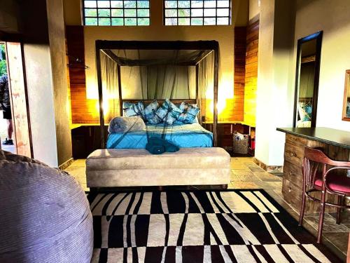 Posezení v ubytování Anahata Nature Resort