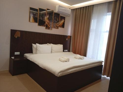 Postel nebo postele na pokoji v ubytování Mameen