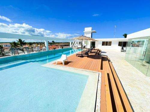 CARIBBEAN TROPICAL STUDIOS and SUITES - BEACH CLUB, SPA, RESTAURANTS - playa LOS CORALES - DUCASSI