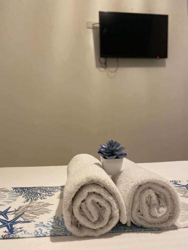 Μια τηλεόραση ή/και κέντρο ψυχαγωγίας στο Blue Water De Santorini