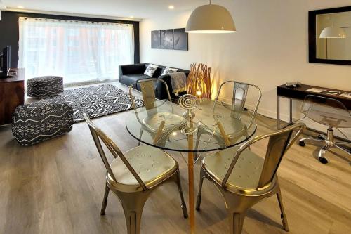 Et opholdsområde på Corporate Stays Blum 1 Bedroom