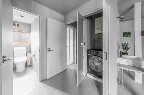 Koupelna v ubytování SNOWGARDEN YIG STAY - Vacation STAY 65492v