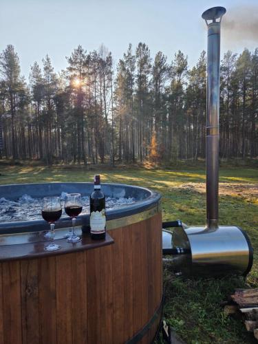 Φωτογραφία από το άλμπουμ του Domki w Kokoszce z sauną i jacuzzi σε Swornegacie