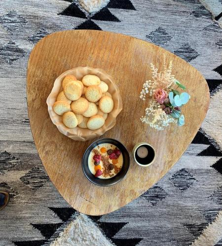 Jídlo v prázdninového areálu nebo okolí