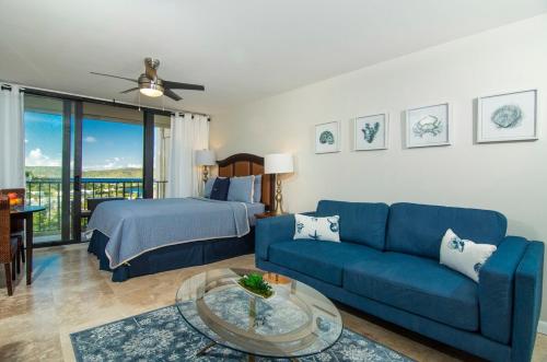 Postel nebo postele na pokoji v ubytování Studio at Sapphire 307