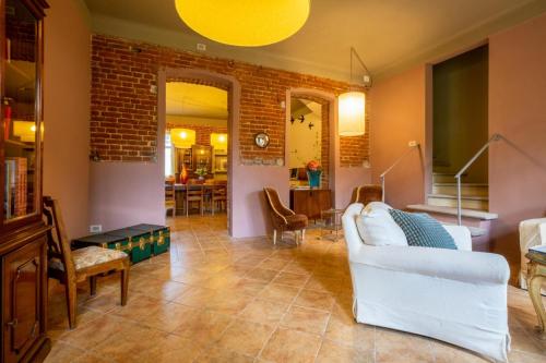 Posezení v ubytování LA GARBATA b&b