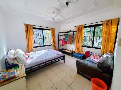 Ένα ή περισσότερα κρεβάτια σε δωμάτιο στο Galan Residence