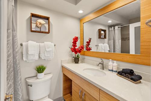 Koupelna v ubytování Mana Kai 810