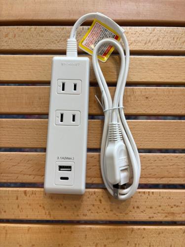 a white electrical device with a wire hooked up at Ichiedo - Private House for Up to 5 Guests 2-min walk from Station いちえ堂 - 5名様まで貸切 駅徒歩2分 in Kashihara