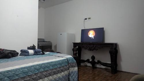 TV a/nebo společenská místnost v ubytování Ciudad Vieja stays